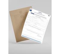 Formulaire Cerfa 13753 Déclaration de Perte ou Vol de Carte Grise Papier A4