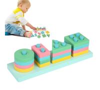 Formulaire de Bruit pour bébé, Commande de Jouet en | Toute-Little Portable Sorter Puzzle, Jouets d'apprentissage et d'éducation, Jeu de contrepartie interactif pour Les d'âge