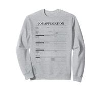 Formulaire de demande d'emploi Jumpscare pour l'emploi Coût d'Halloween Sweatshirt