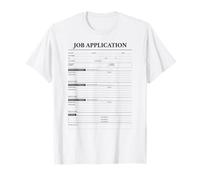Formulaire de Demande d'emploi Jumpscare pour l'emploi Coût d'halloween T-Shirt