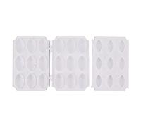 Formulaire de fabrication de boulettes de viande |Outil de presse à boulettes de viande en ABS de qualité alimentaire |Boulettes de viande uniformes pour pâtes/soupes/apéritifs (Neuf grilles)