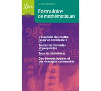 FORMULAIRE DE MATHEMATIQUES