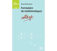 Formulaire De Mathématiques Collège