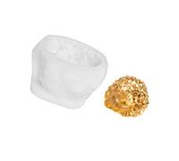Formulaire de moulage de loisirs réutilisable, Hedgehog | Moule en silicone pour projets de bougies décoratives en plâtre en résine avec conception intégrée flexible
