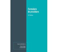 Formulaire de procédure 2025 - François Deguel - Anthemis - broché - Etude