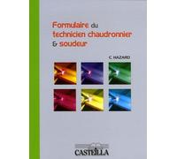 Formulaire du technicien chaudronnier et soudeur