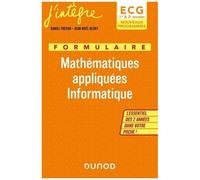 Formulaire Ecg 1re & 2e Années - Mathématiques Appliquées, Informatique