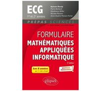 Formulaire Mathématiques Appliquées Informatique Ecg 1re Et 2e Années