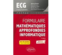 Formulaire Mathématiques Approfondies Informatique Ecg 1re Et 2e Années