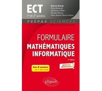 Formulaire Mathématiques Informatique Ect 1re Et 2e Années