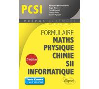 Formulaire : Mathématiques - Physique-Chimie - SII - Informatique - PCSI
