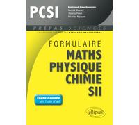 Formulaire : Mathématiques - Physique-Chimie -SII - PCSI