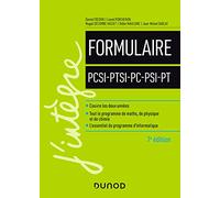 Formulaire PCSI-PTSI-PC-PSI-PT - 7e éd.