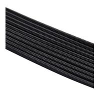 FormulaMod tout le kit blanc de câble d'extension de PSU,câble solide de document Chlor ATX24Pin PCI-E8Pin CPU8Pin avec des peignes - Type Black-A