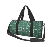 Formulas Shapes Theory Math Leçon Word Sacs de voyage et sacs de sport de grande capacité Poignées en forme d'anneau sur le dessus Sacs à main et sacs à bagages ronds peuvent être utilisés par les