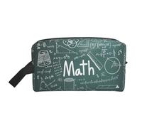 Formulas Shapes Theory Math Lesson Word Print Sac de rangement de voyage à la mode, sac de rangement portable grande capacité