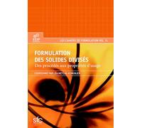 Formulation des solides divisés