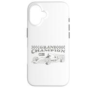 Formule 1 Grand Champion F1 Voiture Coque pour iPhone 16