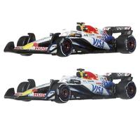Formule 1 Hot Wheels Premium Véhicule moulé sous pression 2-Pack 1:64 Team Visa