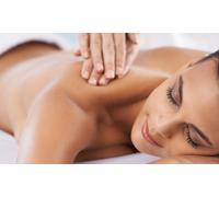 Formule bien-être d 1h15 de massage des épaules du cou du décolleté et du crâne et soin du visage