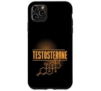 Formule chimique de l'hormone de structure chimique de testostérone Coque pour iPhone 11 Pro Max