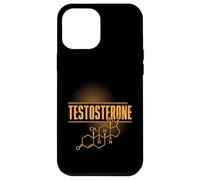 Formule chimique de l'hormone de structure chimique de testostérone Coque pour iPhone 12 Pro Max