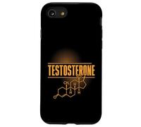 Formule chimique de l'hormone de structure chimique de testostérone Coque pour iPhone SE (2020) / 7 / 8