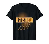Formule chimique de l'hormone de structure chimique de testostérone T-Shirt