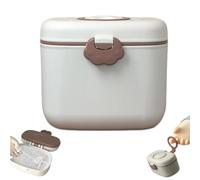 Formule de formule pour bébé Récipient de formule pour aller 18,6 oz en toute sécurité BPA Formule gratuite Dispensateur Formule scellée Formule Scellée Récipient avec poignée & Cuillère po