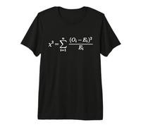 Formule de Test Chi Square Statisticien & Data Scientist Design T-Shirt Haut de Gamme