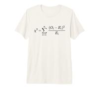 Formule de Test Chi Square Statisticien & Data Scientist Design T-Shirt Haut de Gamme