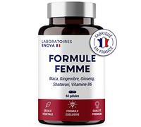 FORMULE FEMME | Vitalité Féminine | Complexe de Plantes : Maca, Gingembre, Ginseng, Shatavari, Vitamine B6 | 60 Gélules | Complement alimentaire | Fabriqué en France | lady era