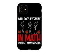 Formule mathématique Algèbre Calcul équation Nombre Professeur de mathématiques Coque pour iPhone 11