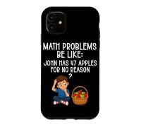 Formule mathématique Algèbre Calcul équation Nombre Professeur de mathématiques Coque pour iPhone 11