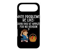 Formule mathématique Algèbre Calcul équation Nombre Professeur de mathématiques Coque pour iPhone Air
