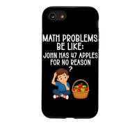 Formule mathématique Algèbre Calcul équation Nombre Professeur de mathématiques Coque pour iPhone SE (2020) / 7/8