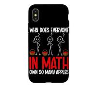 Formule mathématique Algèbre Calcul équation Nombre Professeur de mathématiques Coque pour iPhone X/XS