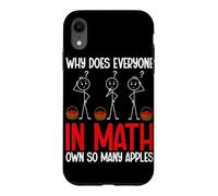 Formule mathématique Algèbre Calcul équation Nombre Professeur de mathématiques Coque pour iPhone XR