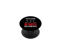 Formule mathématique Algèbre Calcul équation Nombre Professeur de mathématiques PopSockets PopGrip Adhésif