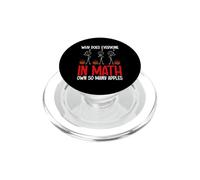 Formule mathématique Algèbre Calcul équation Nombre Professeur de mathématiques PopSockets PopGrip pour MagSafe