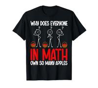 Formule mathématique Algèbre Calcul équation Nombre Professeur de mathématiques T-Shirt