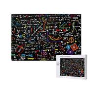 Formule mathématique colorée à Imprimer,Puzzle Familial en Bois de 1 000 pièces pour Adultes et Adolescents, décoration d'intérieur