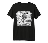 Formule Mathématique De L'entraîneur De Padel - Padel T-Shirt Haut de Gamme