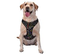 Formule mathématique,Harnais pour Animaux de Compagnie, Harnais réfléchissant réglable pour Chien,L