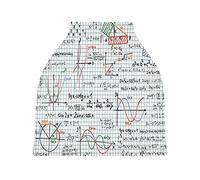 Formule Mathématique Housse de Canopée pour Poussette,Siège de Voiture pour Bébé Dais Siège Auto Couverture D'Allaitement Pare-Soleil Respirant Extensible pour Bébé