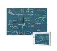 Formule mathématique imprimée,Puzzle Familial en Bois de 1 000 pièces pour Adultes et Adolescents, décoration d'intérieur