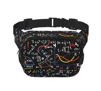 Formule mathématique,Sac Banane carré Double Couche, Sac de Poitrine