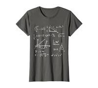 Formule Mathématiques Idée-Cadeau Mathématicien Prof Maths T-Shirt, Femme, Asphalte, L