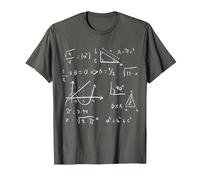 Formule Mathématiques Idée-Cadeau Mathématicien Prof Maths T-Shirt, Homme, Asphalte, 4XL