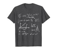 Formule Mathématiques Idée-Cadeau Mathématicien Prof Maths T-Shirt, Homme, Chiné Foncé, XXL